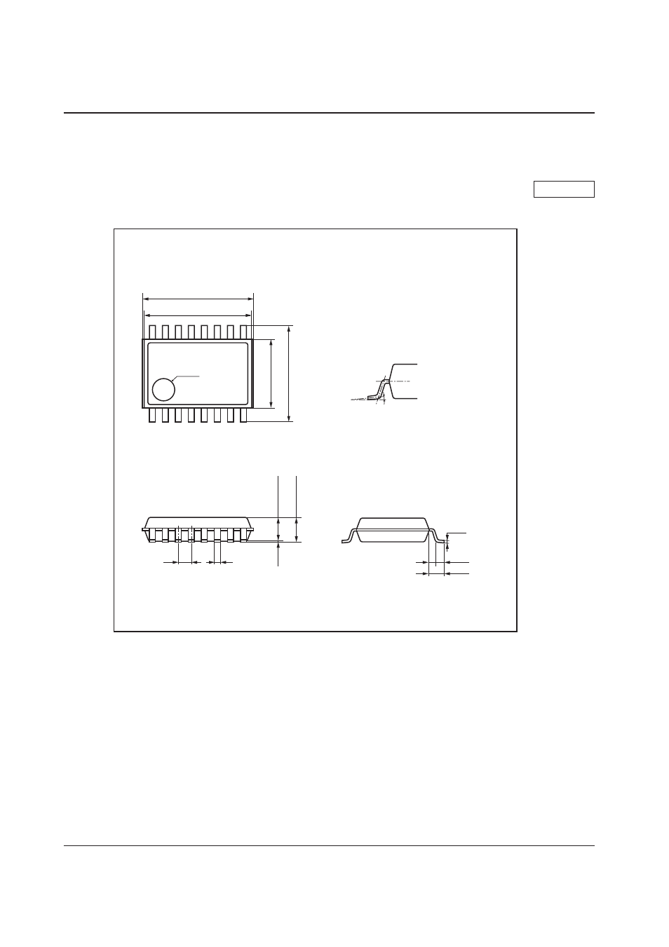Mechanical data, Plastic ssop2-16pin, Epson | Unit : mm | Epson Power Supply S1F70000 User Manual | Page 99 / 243