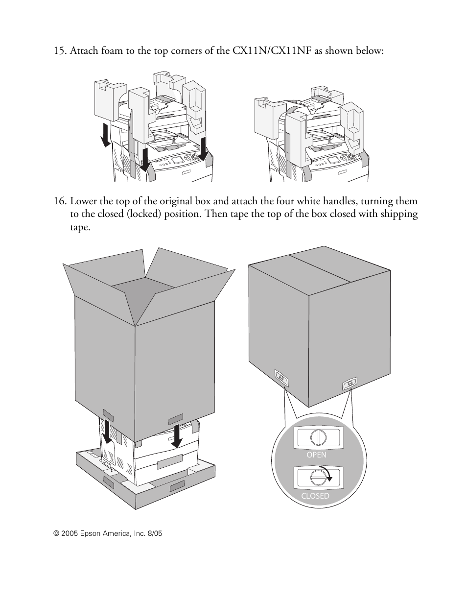 Epson AcuLaser F CX11N User Manual | Page 4 / 6