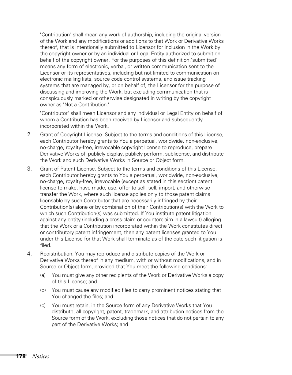 Epson BrightLink 450Wi User Manual | Page 178 / 186