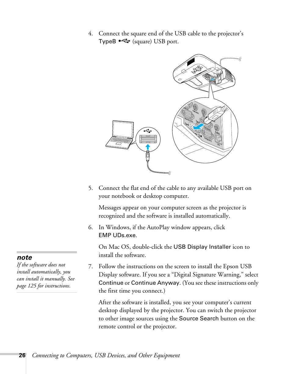 Epson BrightLink 450Wi User Manual | Page 26 / 186
