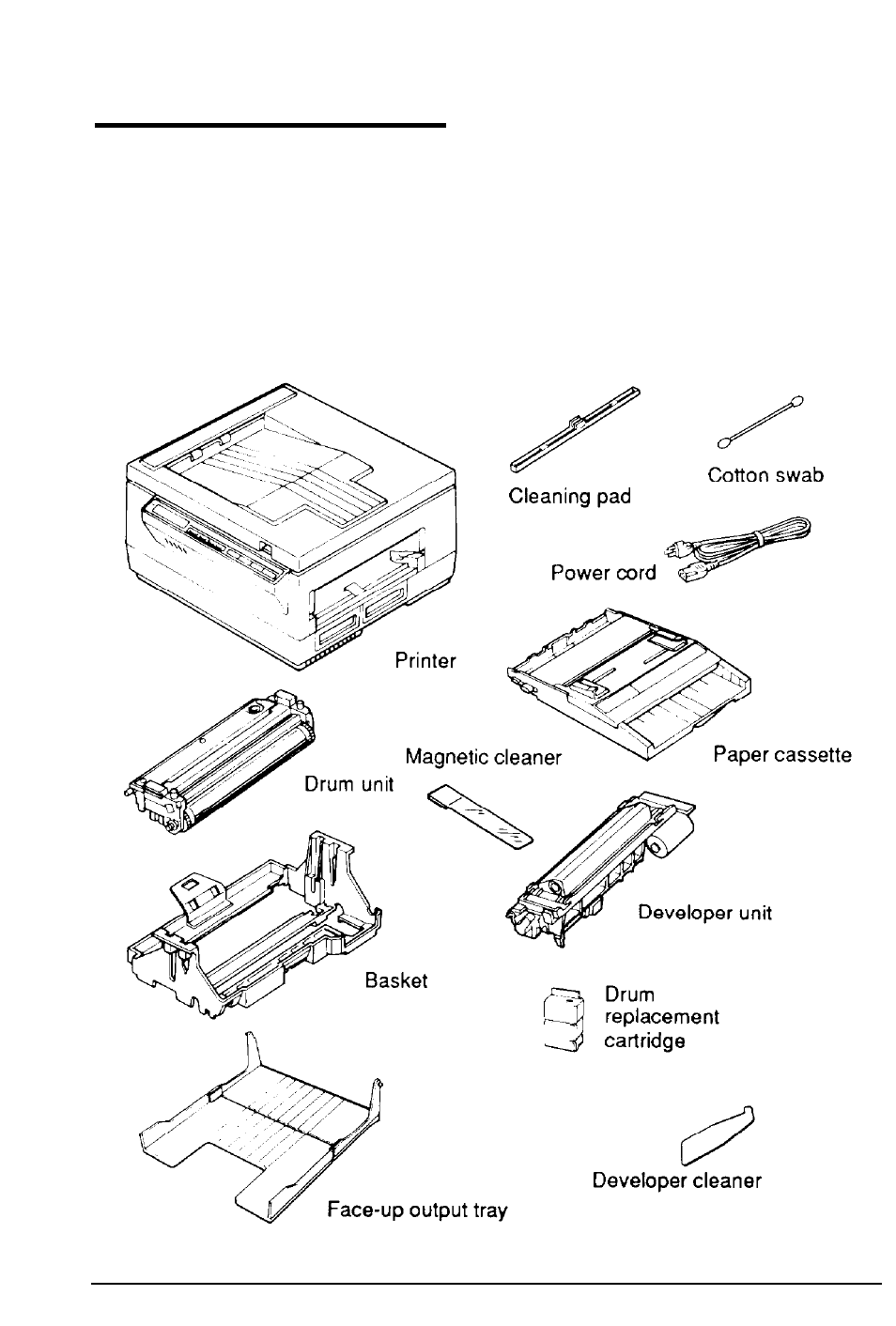 Assembling the printer | Epson Action Laser User Manual | Page 24 / 219