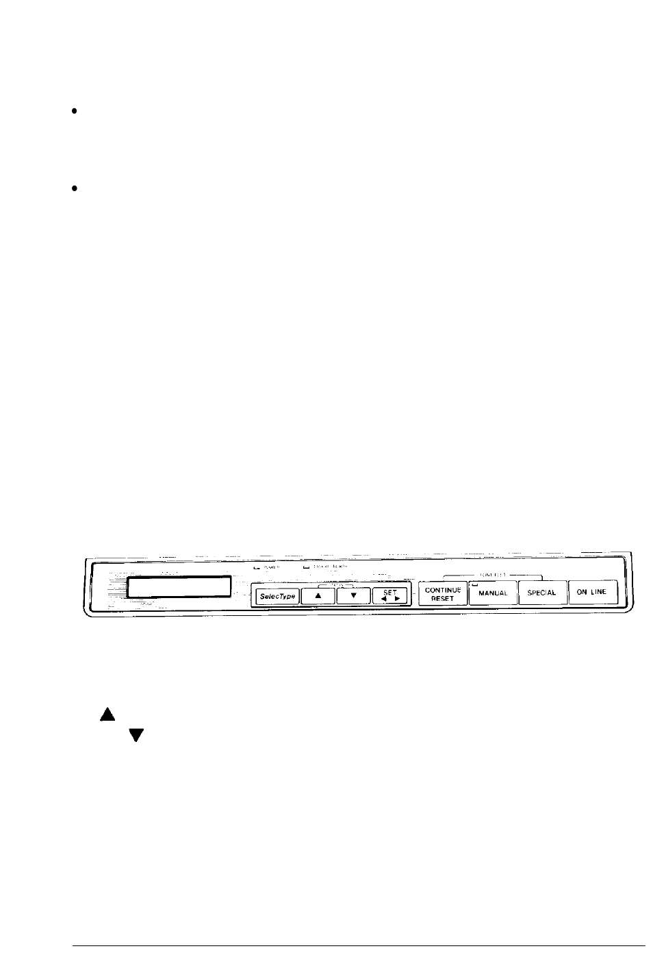 Indicator lights, Buttons | Epson Action Laser User Manual | Page 58 / 219