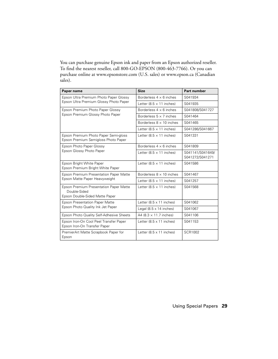 Epson CX6000 User Manual | Page 29 / 56