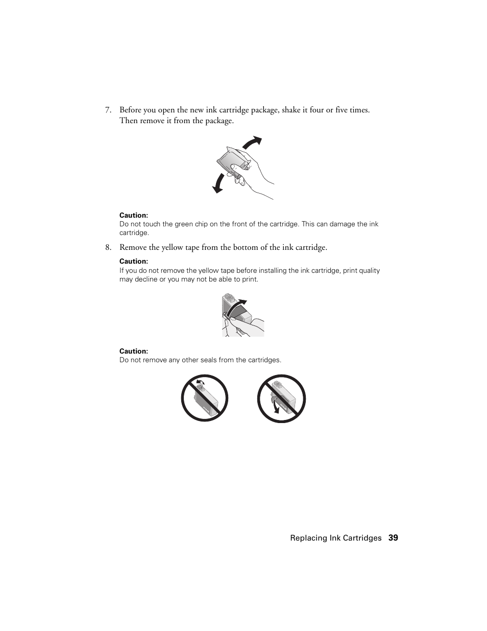Epson CX6000 User Manual | Page 39 / 56