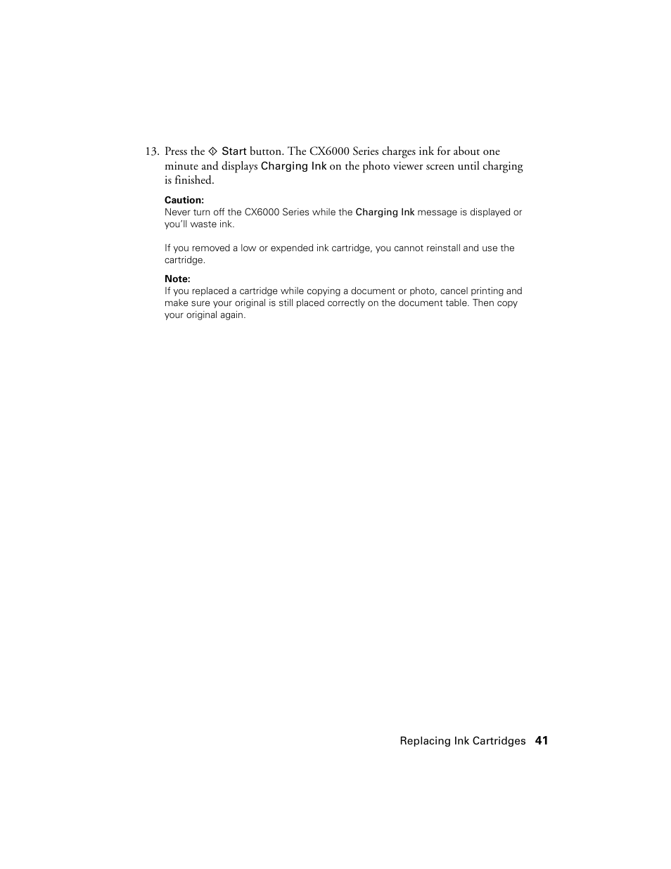 Epson CX6000 User Manual | Page 41 / 56