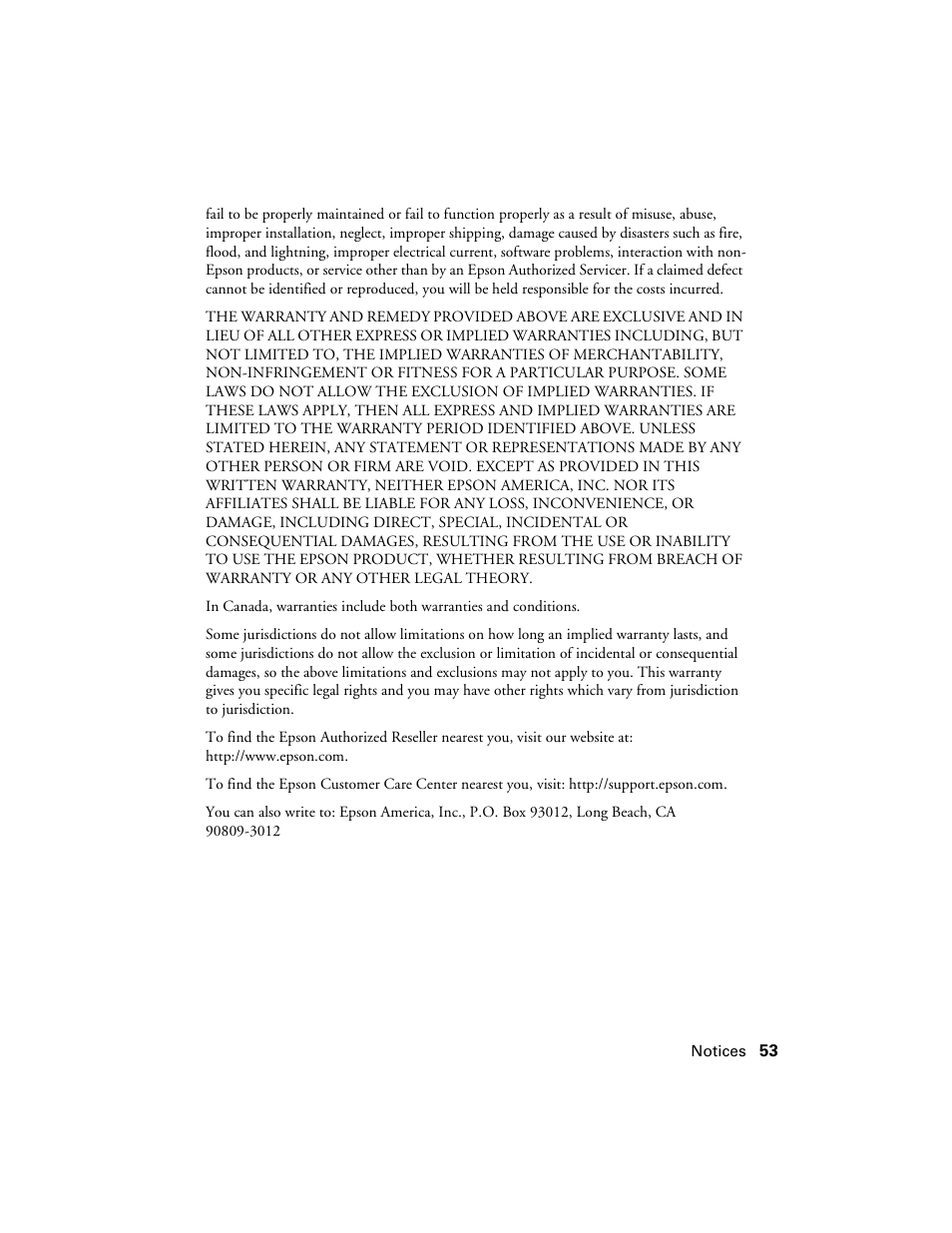 Epson CX6000 User Manual | Page 53 / 56