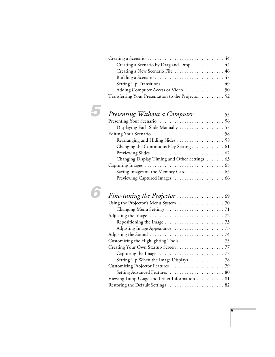 Epson 715c User Manual | Page 7 / 141
