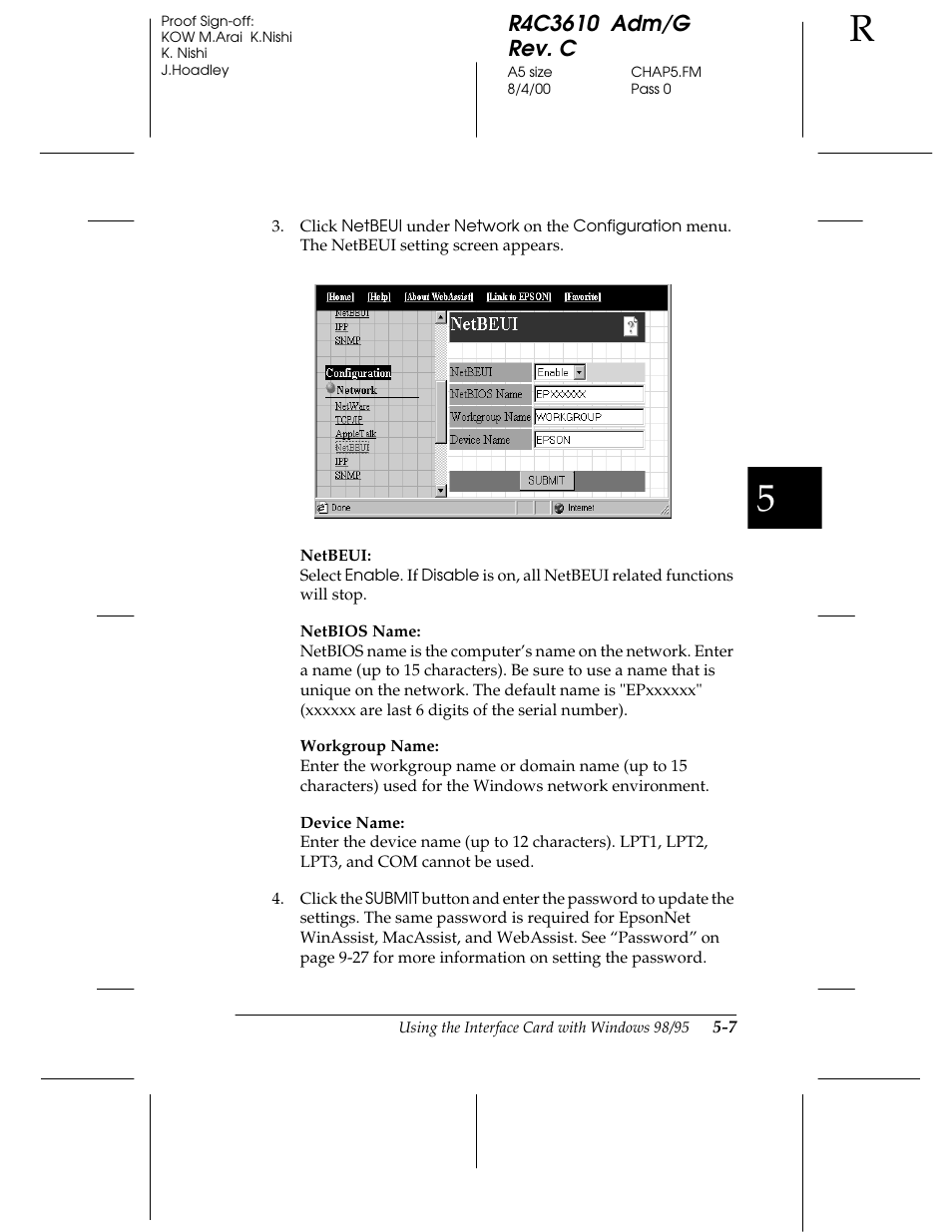 Epson C82362 User Manual | Page 115 / 279