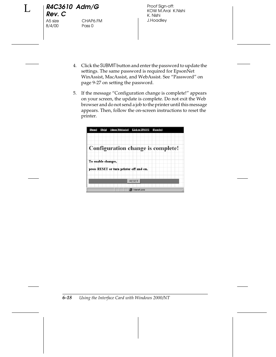 Epson C82362 User Manual | Page 136 / 279