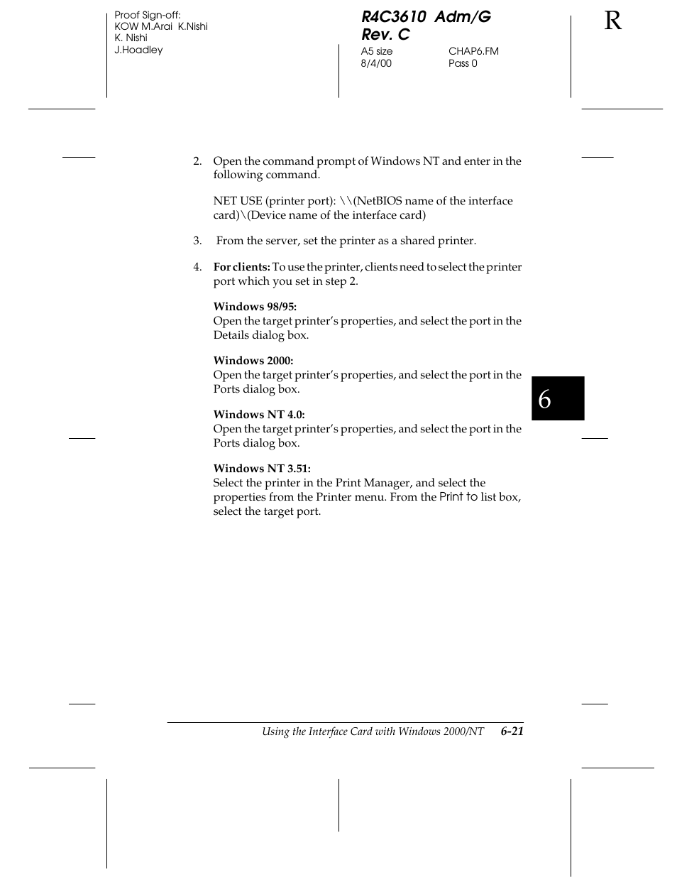 Epson C82362 User Manual | Page 139 / 279