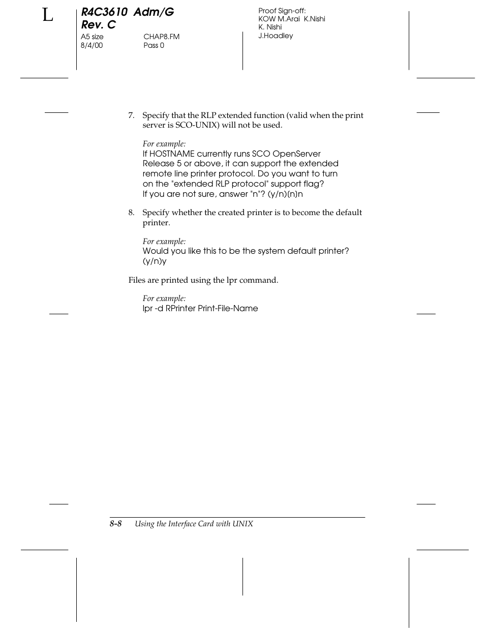 Epson C82362 User Manual | Page 156 / 279