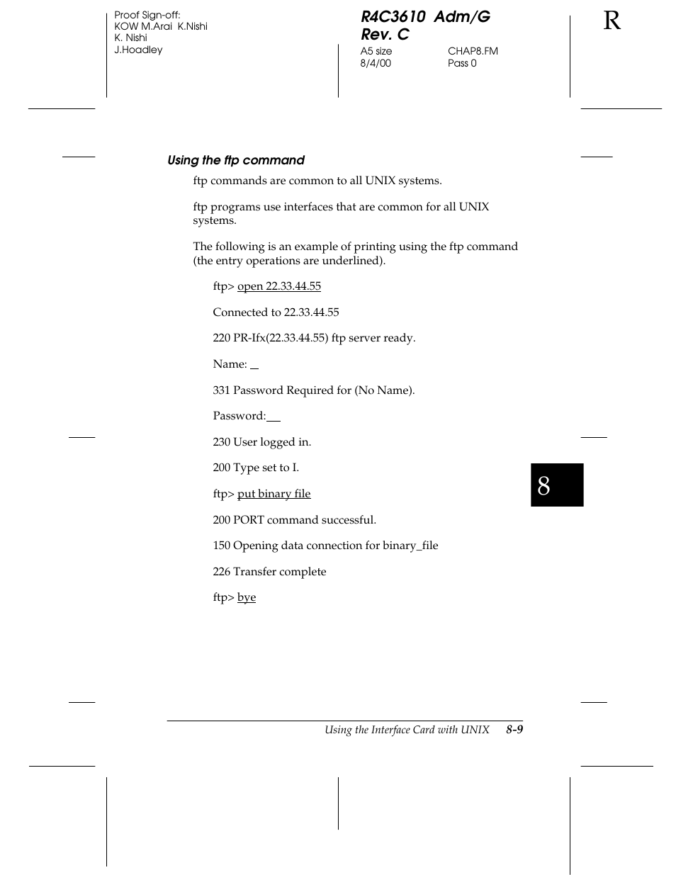 Epson C82362 User Manual | Page 157 / 279