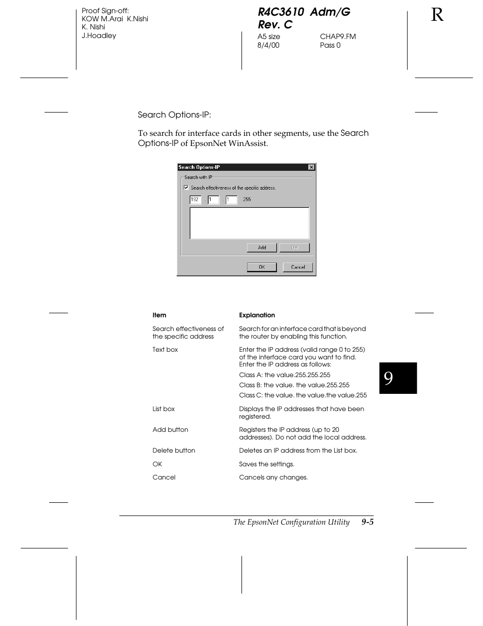 Epson C82362 User Manual | Page 163 / 279