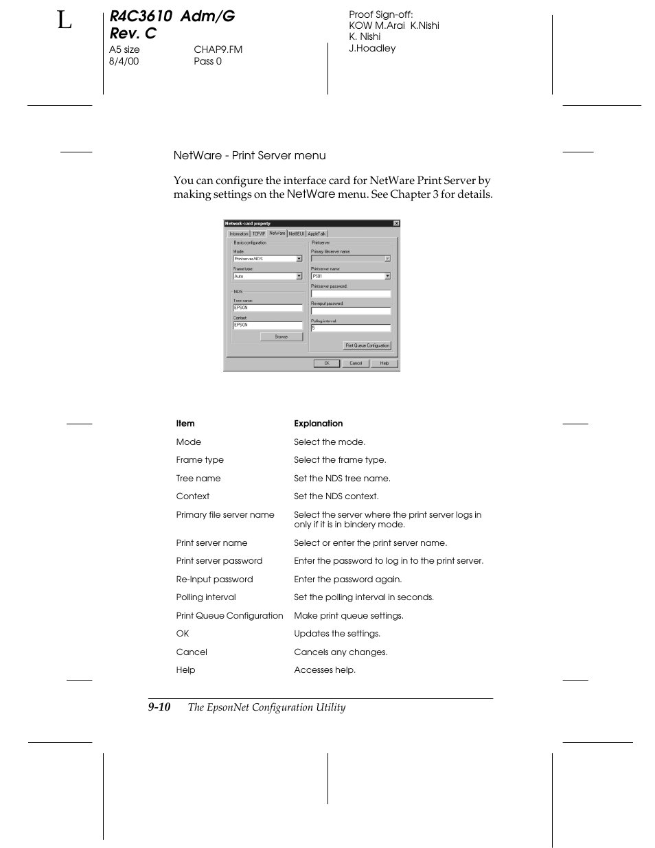 Epson C82362 User Manual | Page 168 / 279