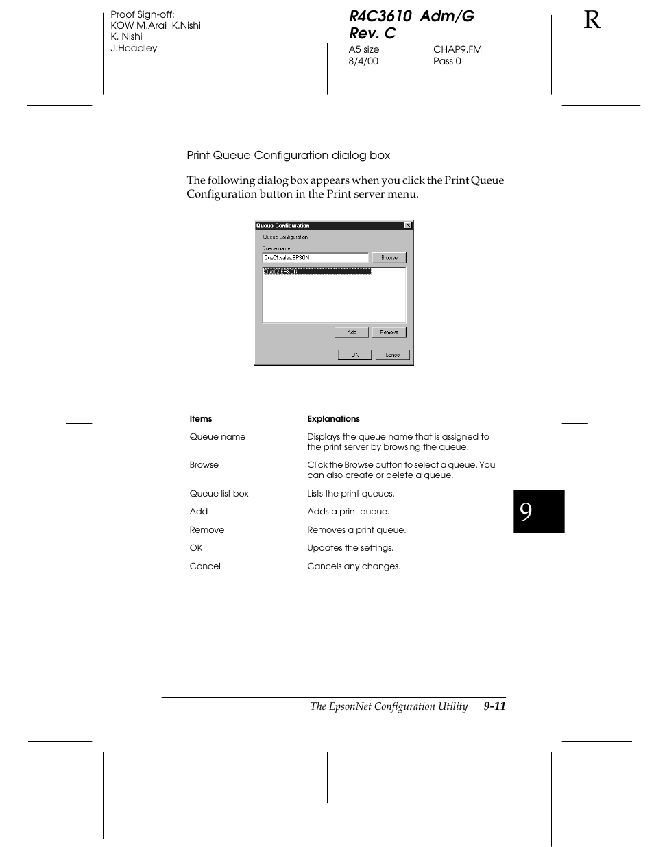 Epson C82362 User Manual | Page 169 / 279