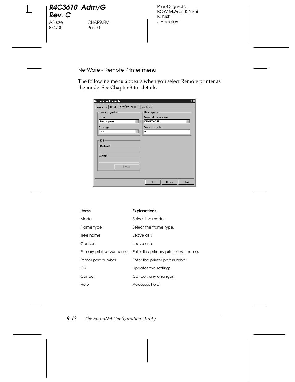 Epson C82362 User Manual | Page 170 / 279