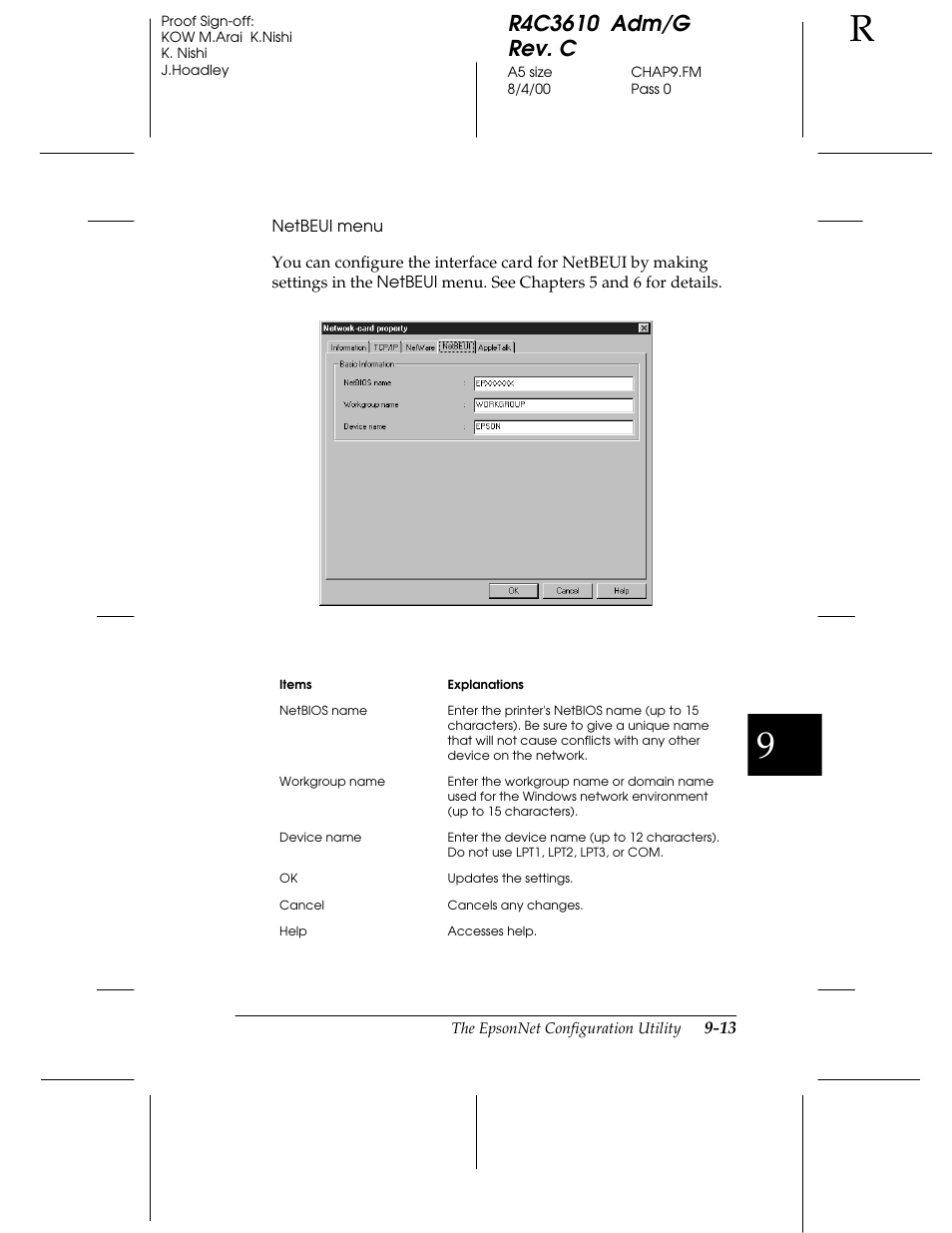 Epson C82362 User Manual | Page 171 / 279