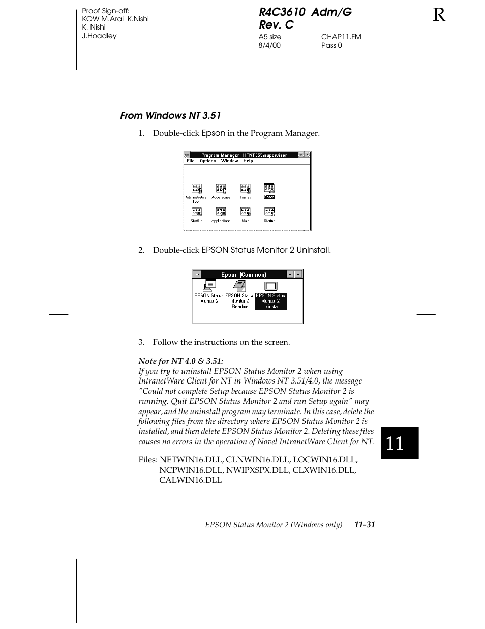 From windows nt 3.51 | Epson C82362 User Manual | Page 227 / 279