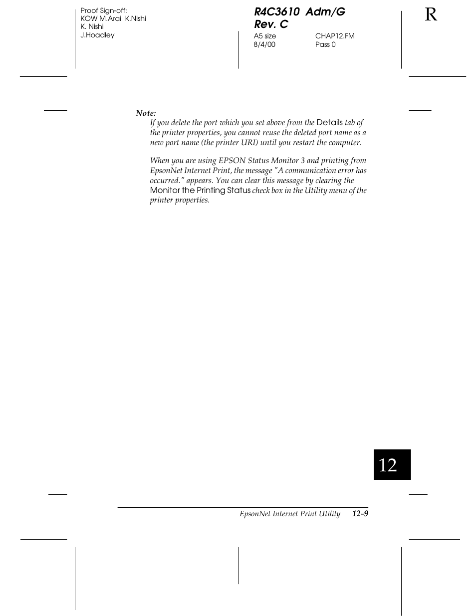 Epson C82362 User Manual | Page 239 / 279