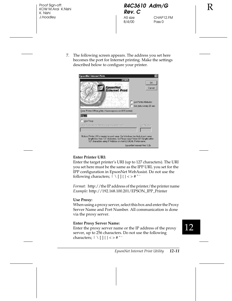 Epson C82362 User Manual | Page 241 / 279