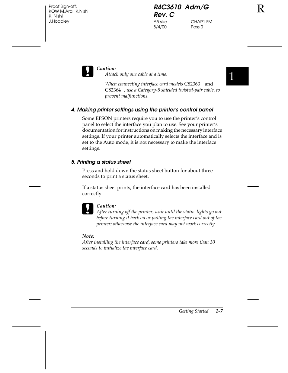 Epson C82362 User Manual | Page 25 / 279