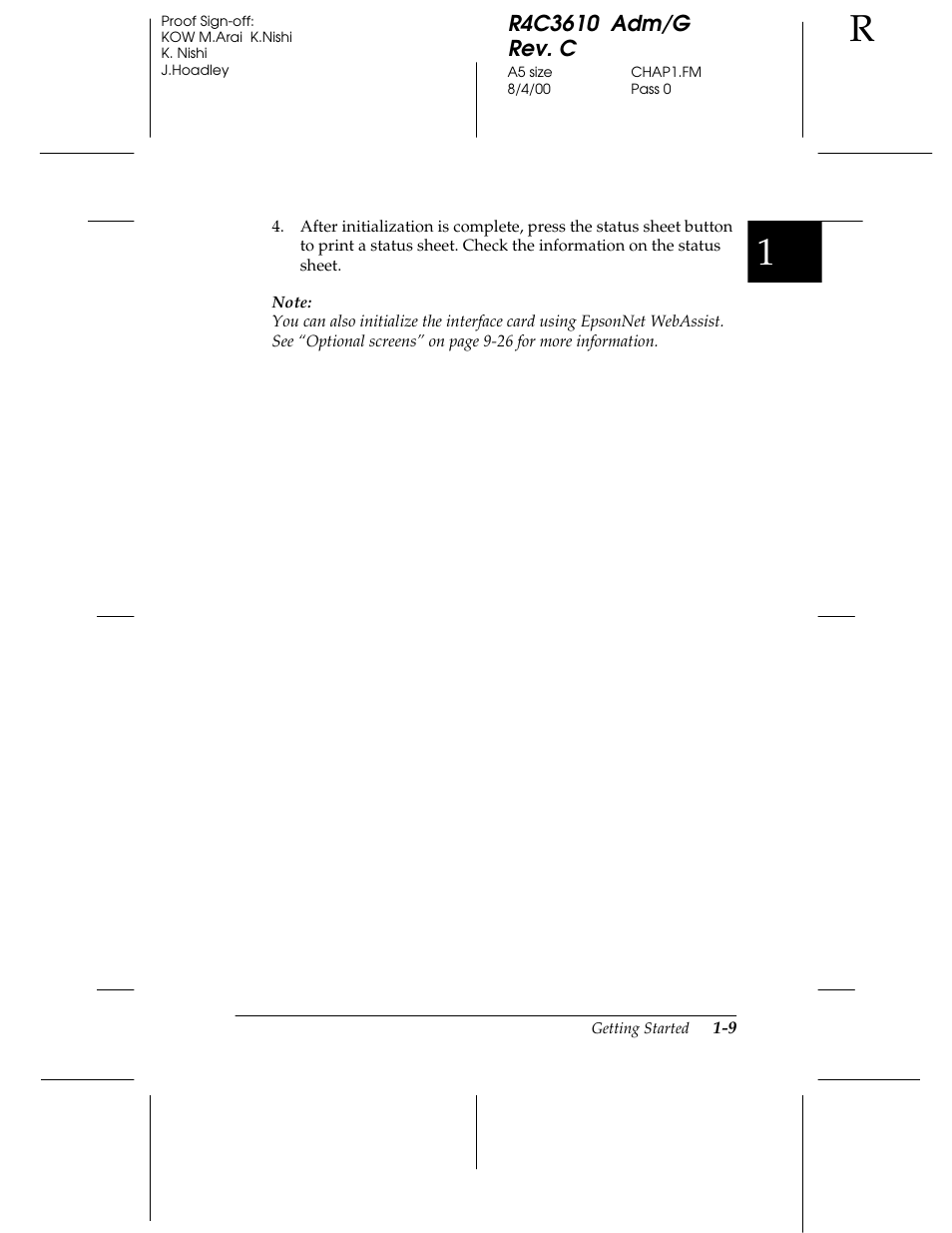 Epson C82362 User Manual | Page 27 / 279