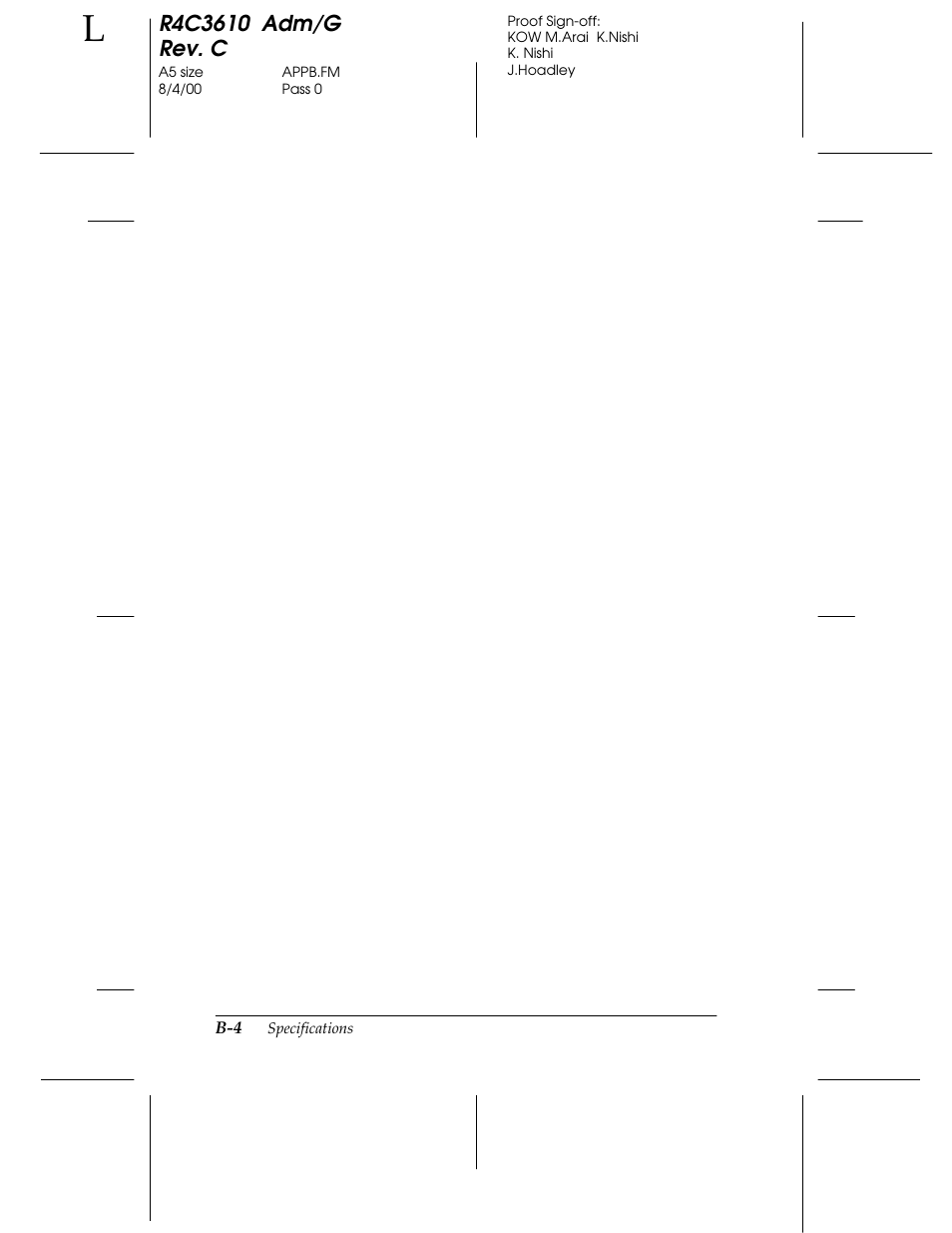 Epson C82362 User Manual | Page 274 / 279