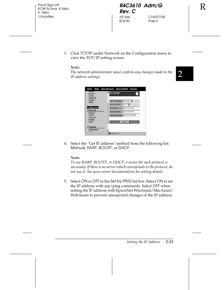 Epson C82362 User Manual | Page 49 / 279