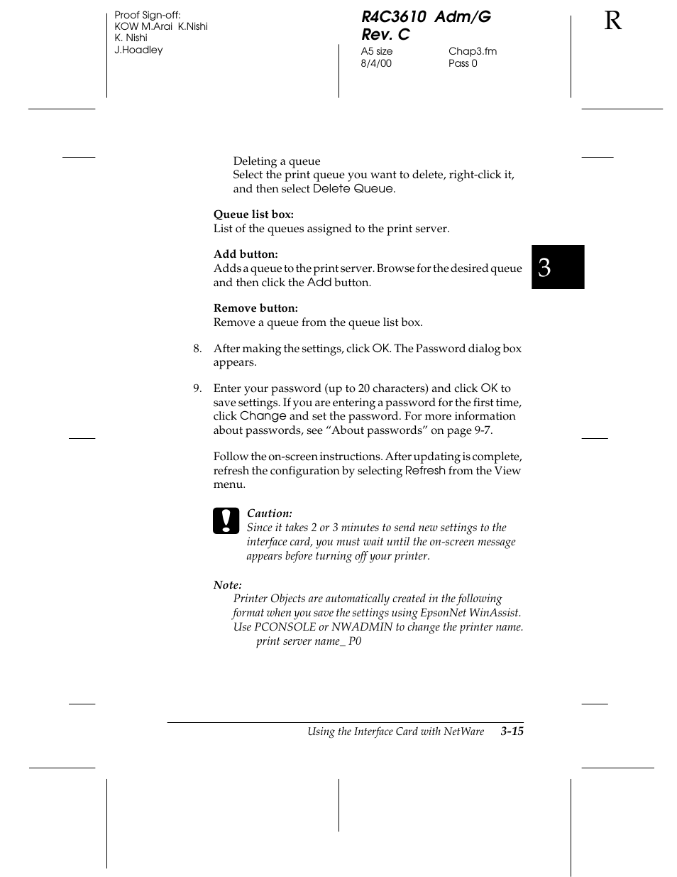 Epson C82362 User Manual | Page 65 / 279