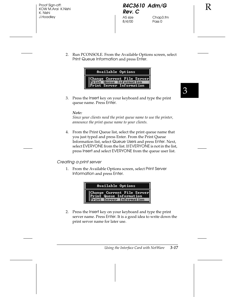 Epson C82362 User Manual | Page 67 / 279