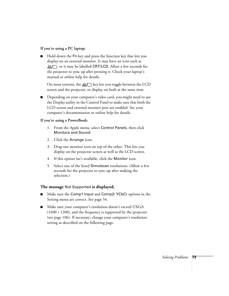 Epson 600p EN User Manual | Page 79 / 120