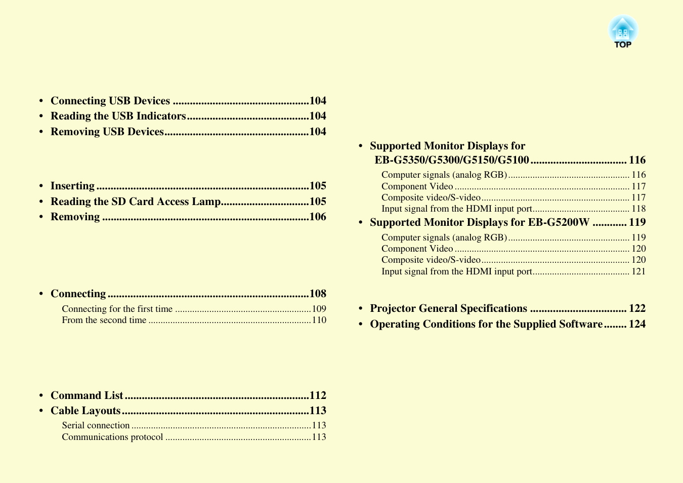 Epson EB-G5200W User Manual | Page 79 / 131