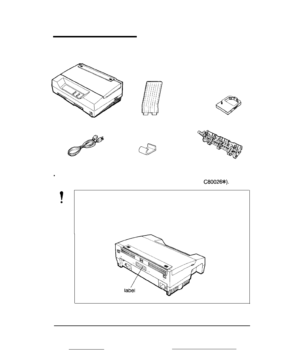 Unpacking the printer | Epson 2250 User Manual | Page 14 / 106