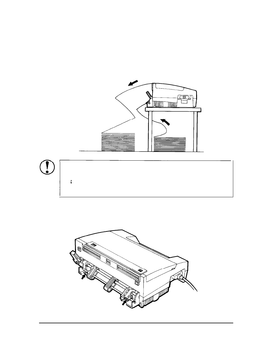 Loading continuous paper | Epson 2250 User Manual | Page 33 / 106