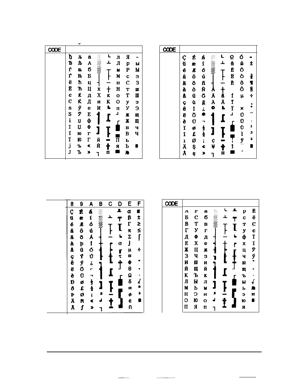 A-24 appendix | Epson 2250 User Manual | Page 95 / 106