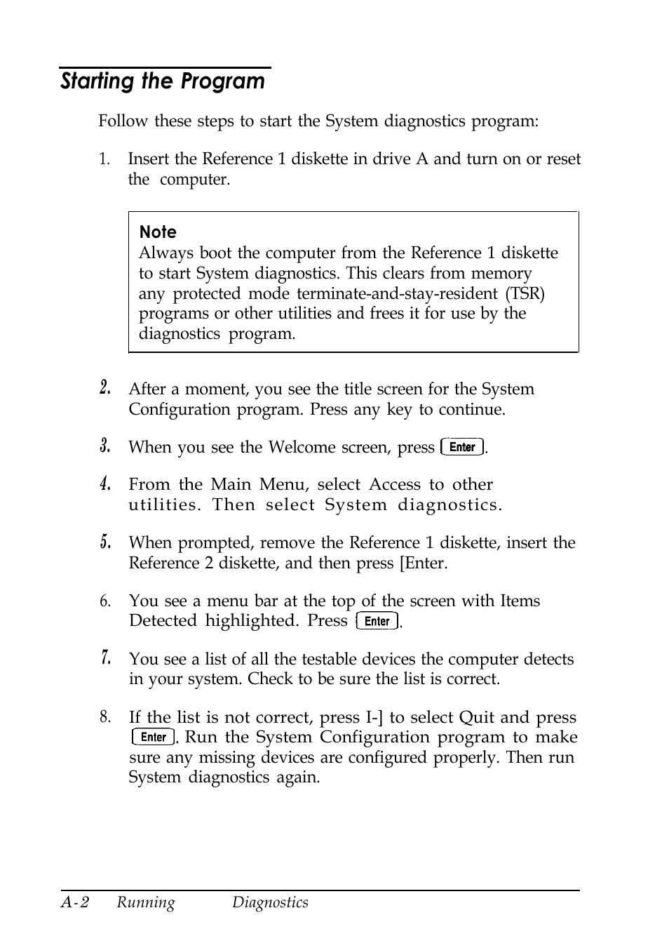 Starting the program | Epson EISA Desktop User Manual | Page 112 / 184