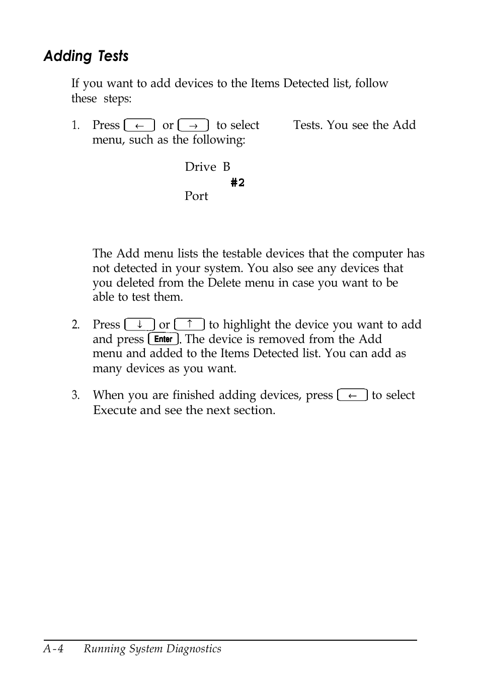 Adding tests | Epson EISA Desktop User Manual | Page 114 / 184