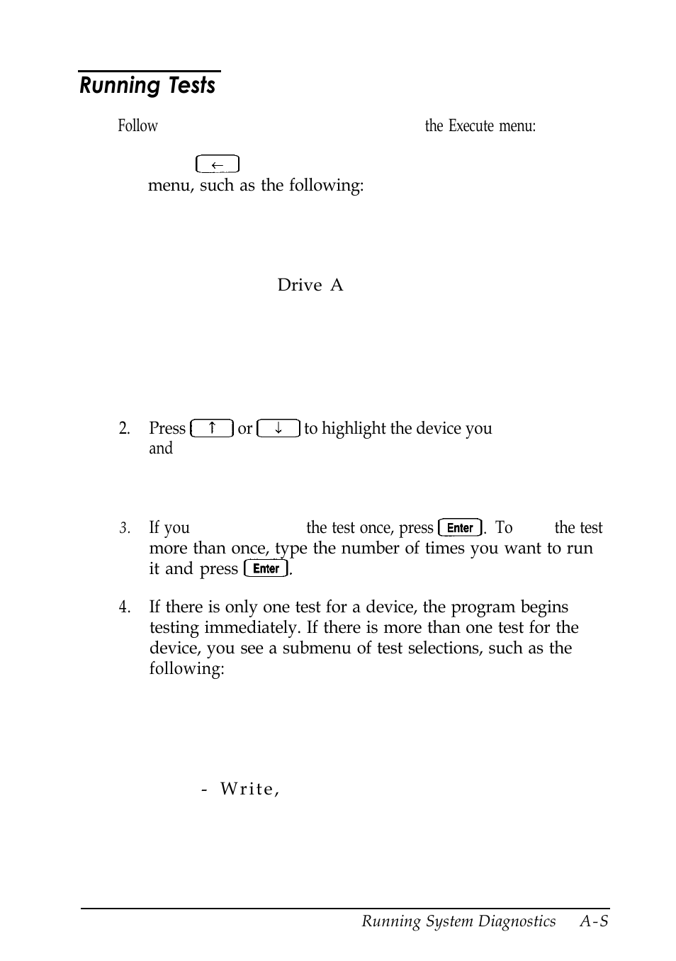 Running tests | Epson EISA Desktop User Manual | Page 115 / 184