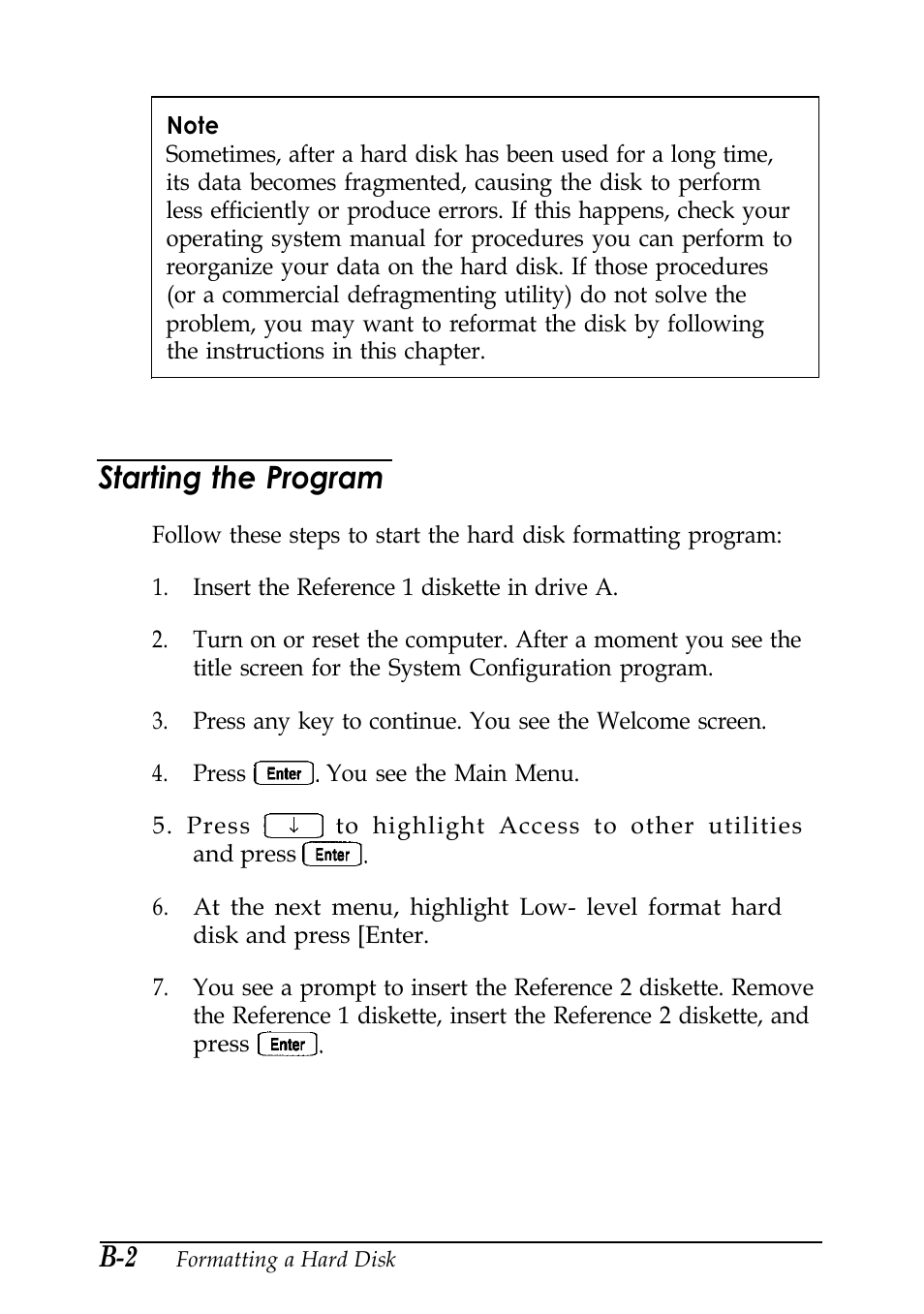 Starting the program | Epson EISA Desktop User Manual | Page 121 / 184