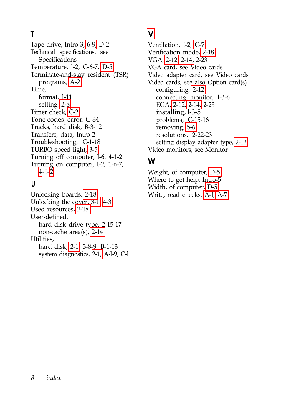 Epson EISA Desktop User Manual | Page 181 / 184