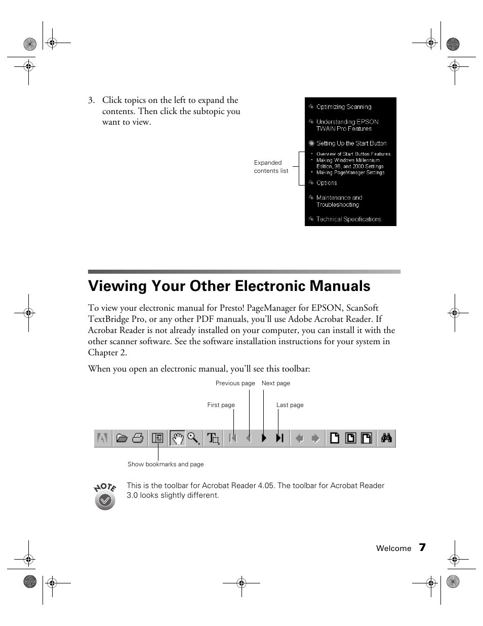 Viewing your other electronic manuals | Epson 1680 User Manual | Page 14 / 159