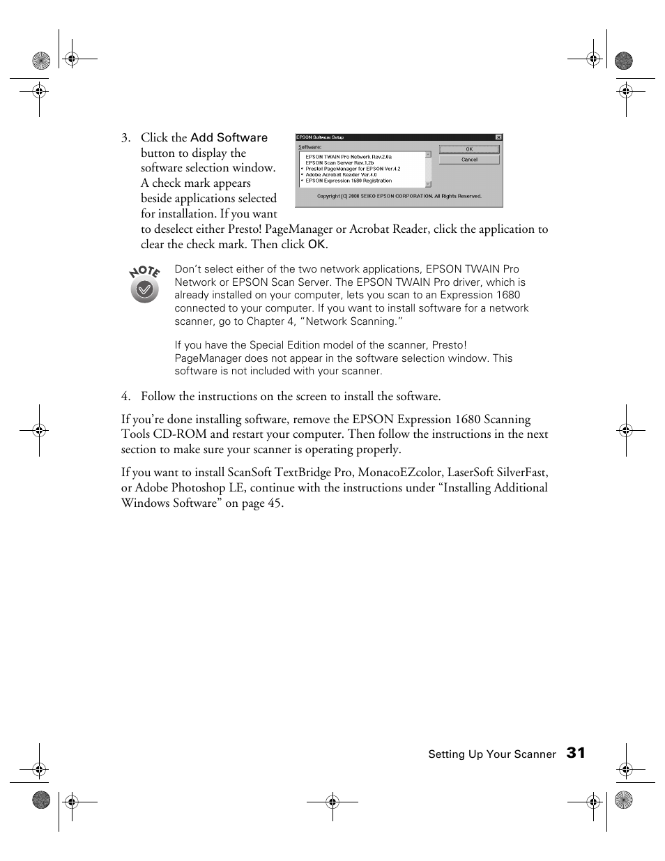 Epson 1680 User Manual | Page 38 / 159