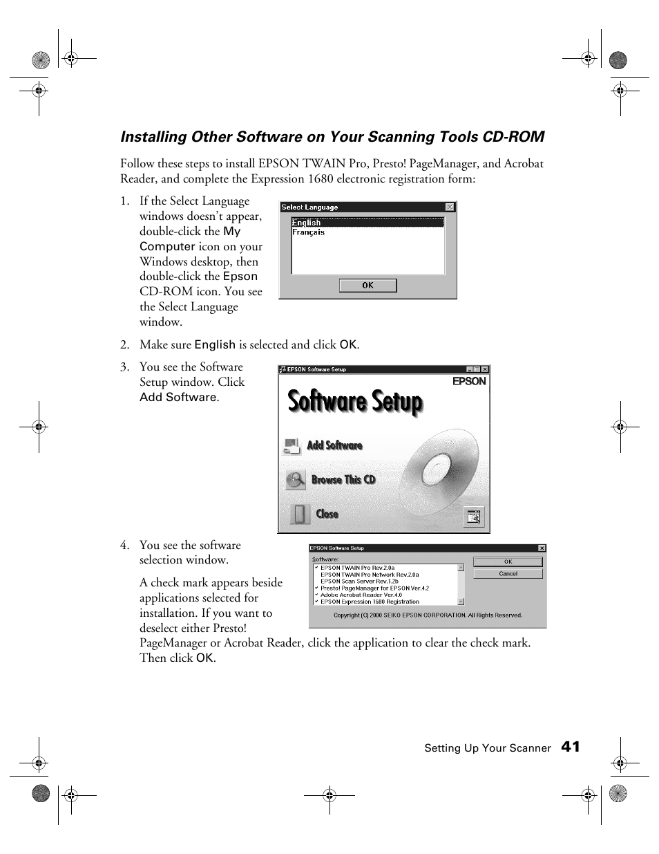 Epson 1680 User Manual | Page 48 / 159