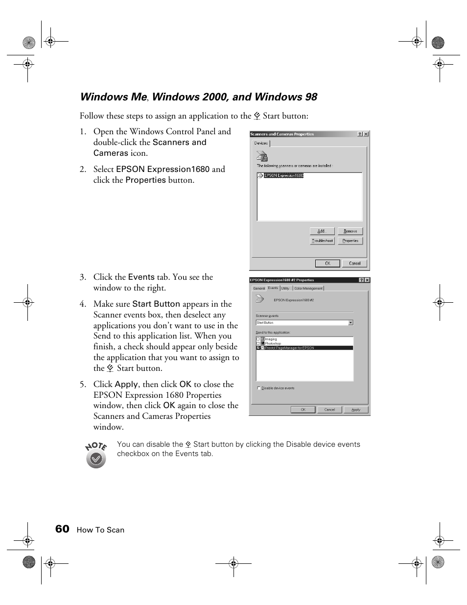 Windows me | Epson 1680 User Manual | Page 67 / 159