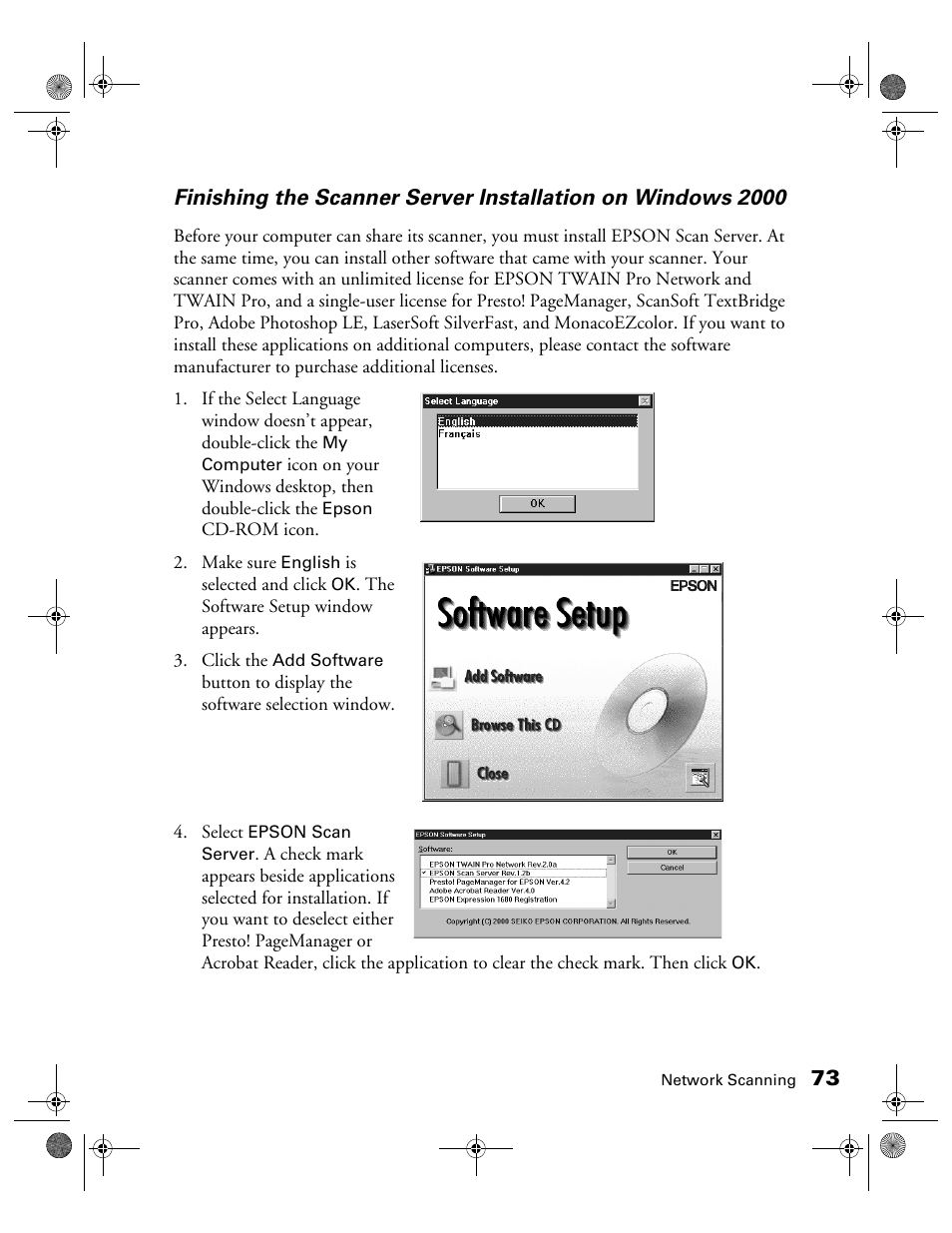 Epson 1680 User Manual | Page 80 / 159