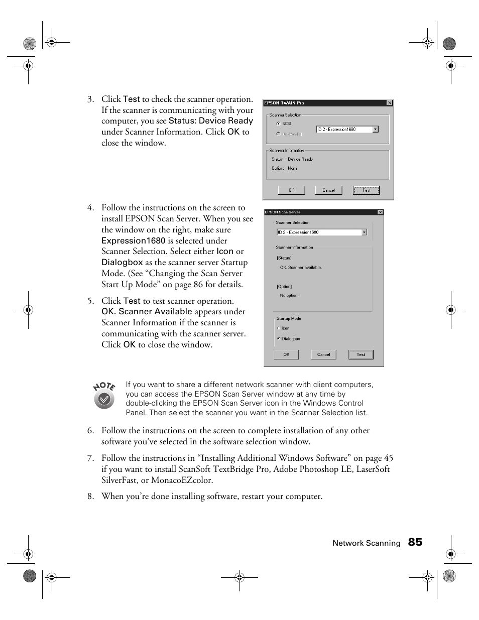 Epson 1680 User Manual | Page 92 / 159