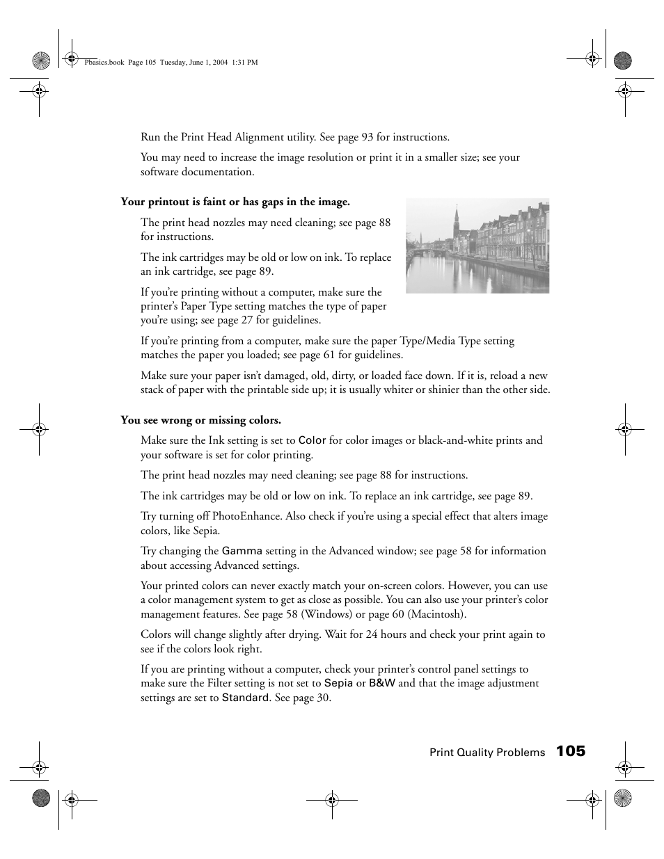 Epson Stylus Photo R300 Series User Manual | Page 105 / 124