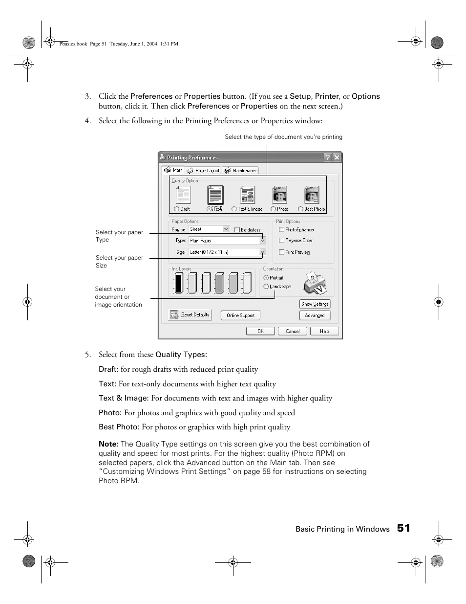 Epson Stylus Photo R300 Series User Manual | Page 51 / 124