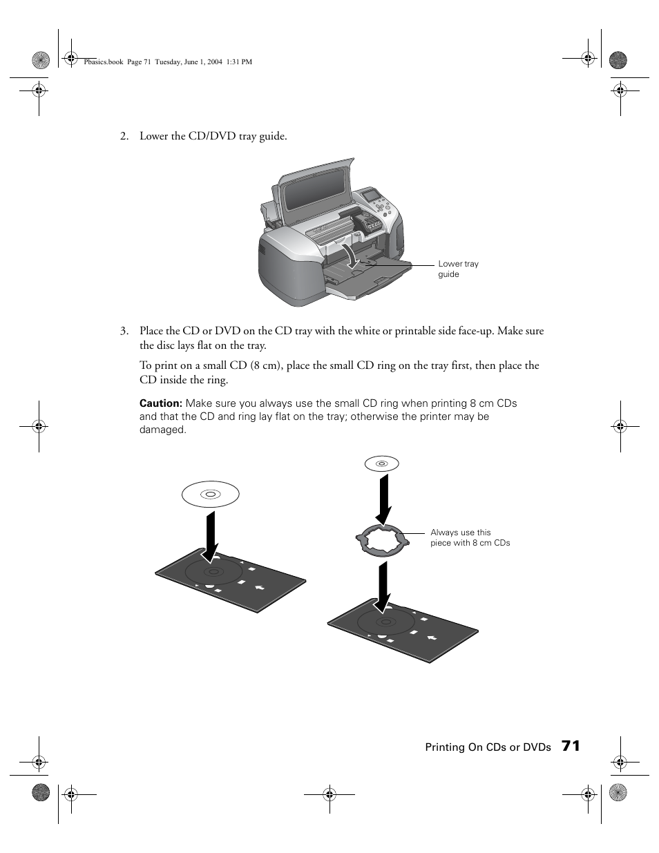 Epson Stylus Photo R300 Series User Manual | Page 71 / 124