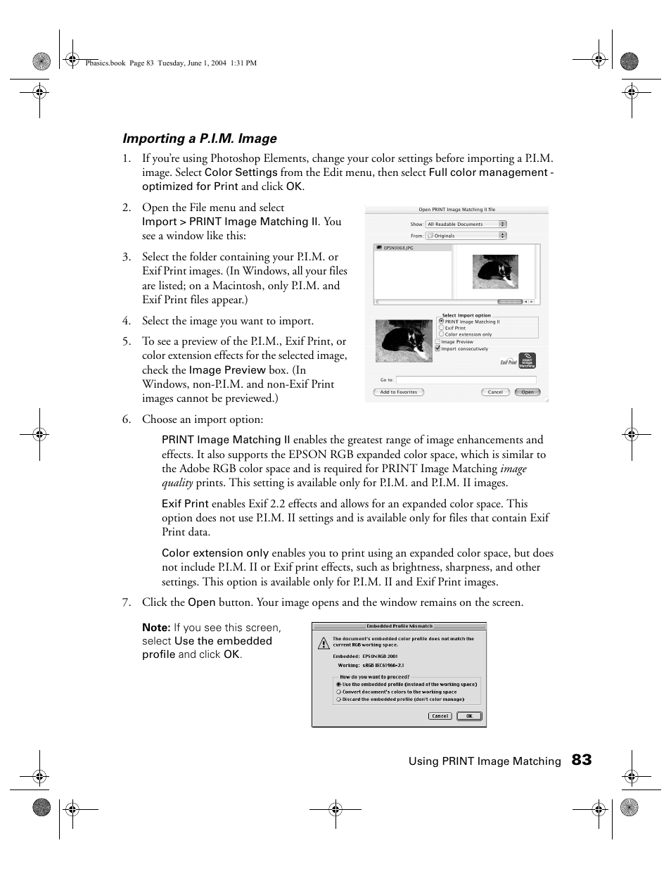 Epson Stylus Photo R300 Series User Manual | Page 83 / 124